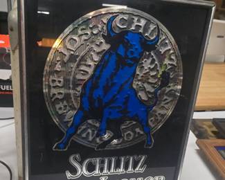 Schlitz Malt Liquor Bar sign