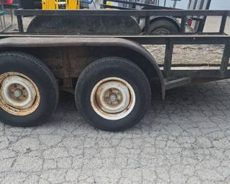 12 by 8 utility trailer