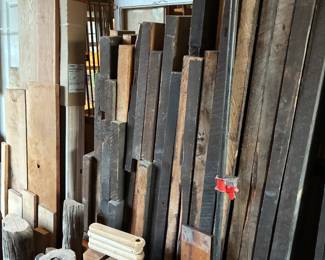 We have Ash ,Oak and Pine wood.