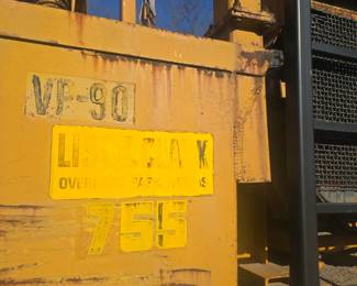 Tampa 755 asphalt roller non running