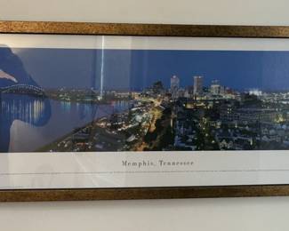 Framed Memphis in May Panoramic 