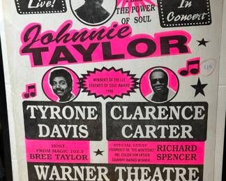 Original Poster - Johnnie Taylor!