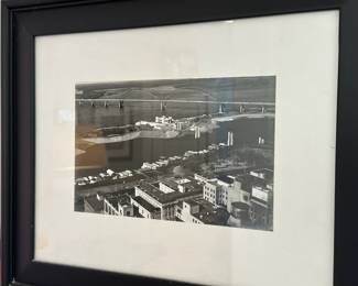 Framed Photo of Mud Island Park May 1981(?)