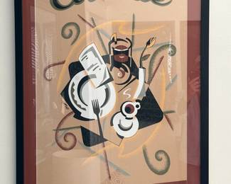 Custom Framed ARCADE Poster (early 1980's)