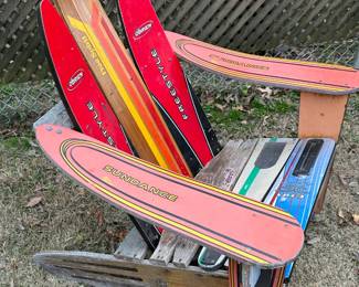 Hand Made Water-Ski Adirondak Chair!