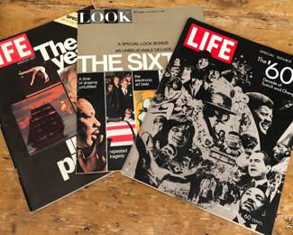 Vintage 1960's magazines