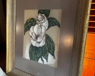 Magnolia floral print