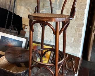 Bentwood bar stool