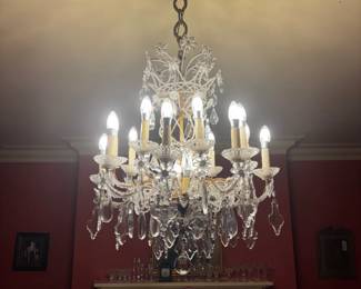 Crystal chandelier