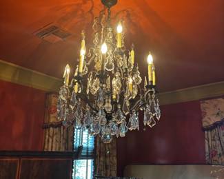 Crystal chandelier