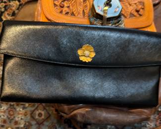 Evening Clutch with flower closure design $20.00