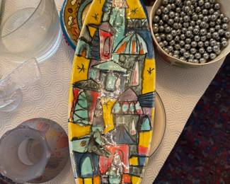 Italian Pottery Dish $50.00