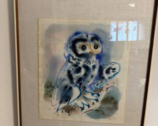 Owl Rainey Bennett $60.00