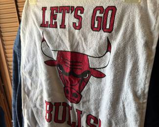 Let's Go Bulls Golf Towel
