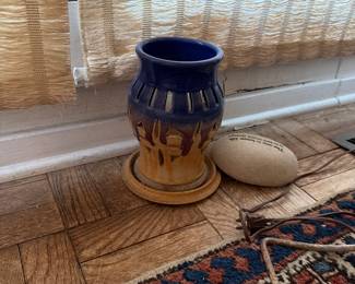 Pottery Candle holder $10.00