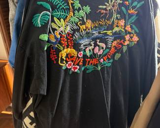 Embroidered Save the Forest Blouse