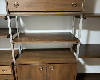 4 Section Mid-Century Wall Unit $400.00