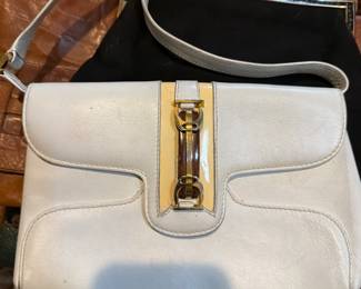 White Leather Purse $40.00
