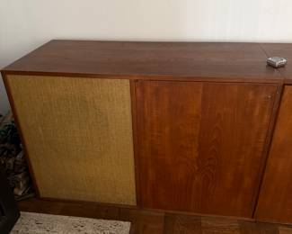 Mid-Century Stereo Speaker and Cabinet $75.00