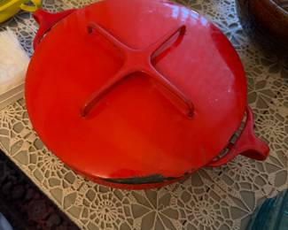 Dansk Covered enamelware $10.00 as is