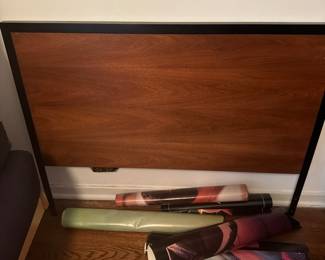 Poster and George Nelson Twin Size Headboard $300.00