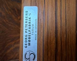 George Peterson Teak Desk Organizer