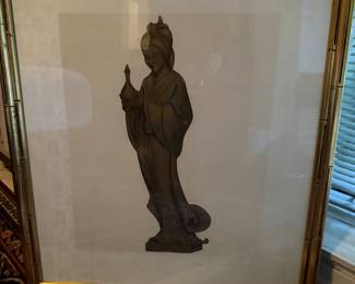 Watercolor Kwan Yin, Mother of the Skies by Won Tai $100.00