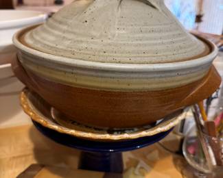 Pottery Covered DIsh  $50.00