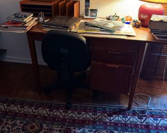 Mid Century Modern Teak Desk $300.00