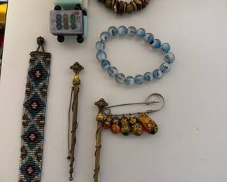 Bracelets and pins