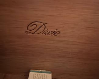 Dixie Label on Chest $90.00