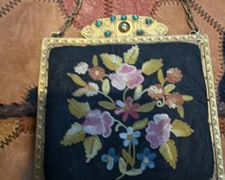 petit point evening bag