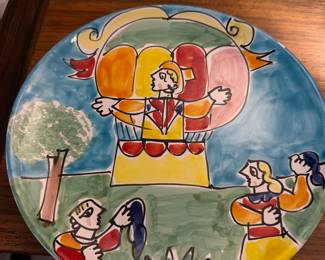 Colorful Plate $10.00