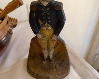 Antique Cast Iron Doorstop $50.00