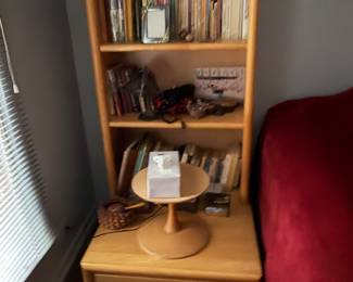 One of a pair of Dixie Nightstand bookshelves