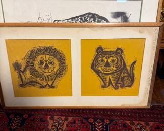 Lion & Lioness $50.00