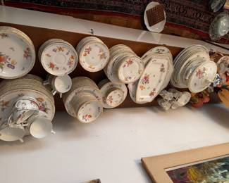 HUGE set of Rosenthal Meissen China with Floral Pattern $450.00 ALL  144 Pieces