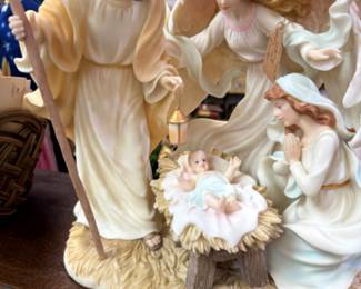 gorgeous large nativity