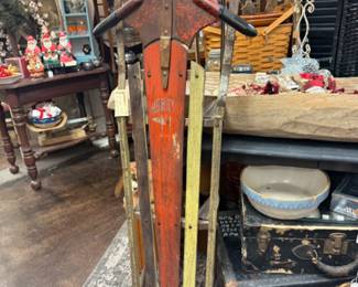 Vintage 1940s Rocket Sled 