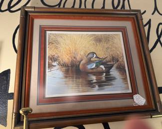 Maynard Reese Signed  numbered print in beautiful frame 