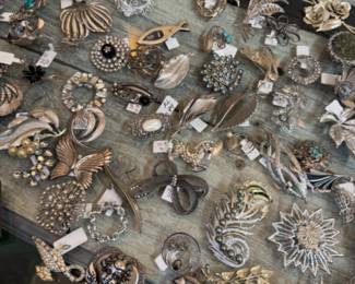 vintage brooches