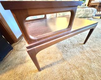 Lane MCM two-tier end side table