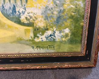 Print of the painting  'Dreamland; by Robert Atkinson Fox 