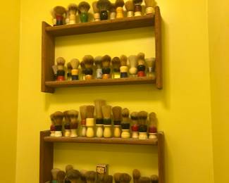 vintage shaving brushes