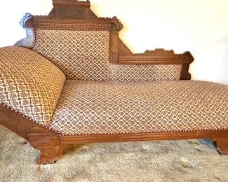 Eastlake parlor chaise