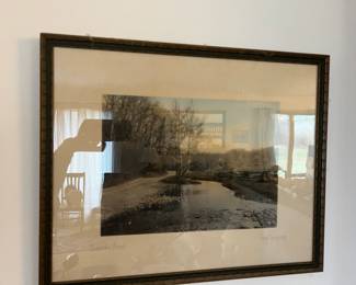 Hand colored photograph 