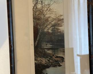 Hand colored photograph by Fred Thompson 