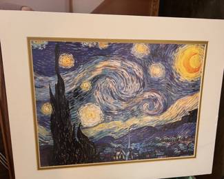 Print ' Starry Night' by Vincent Van Gogh