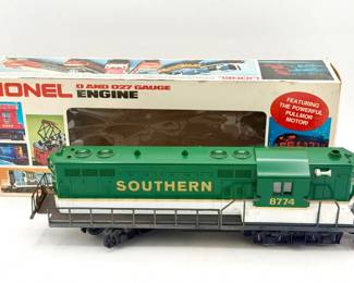 Lionel 6-8774 O Gauge Southern GP-7 Diesel Locomotive model train