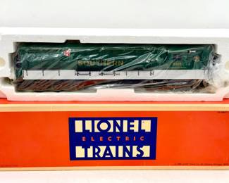 Lionel Fairbanks-Morse Train Master diesel locomotive model in Southern Railway livery